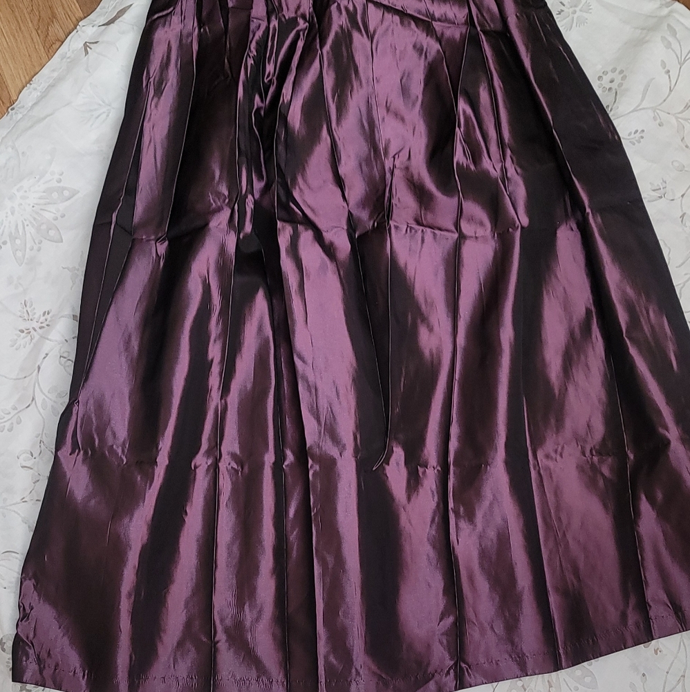 Vintage maxi iridescent skirt